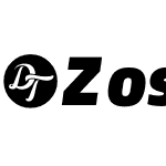 Zosimo-UltraBlackItalic