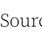 Source Serif Pro Light