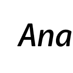 Anago-MediumItalic