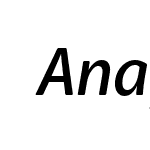 Anago-MediumItalic