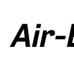 Air-BoldOblique