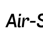 Air-SemiboldItalic