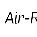 Air-RegularItalic