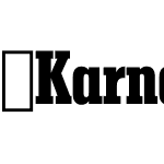 KarnakPro-CondensedBlack