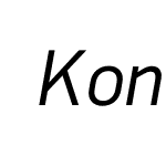 KonsensRegular-Italic