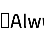 AlwynNew-Regular