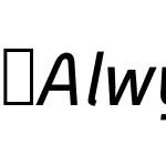 AlwynNew-Italic