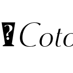 CotorisItalic