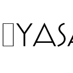 YasashiiHairline-Bold