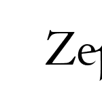 Zephyr-Regular