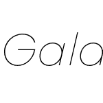 Galano Grotesque Thin Italic