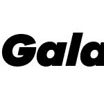 Galano Grotesque Black Italic