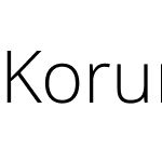 Koruri Light