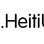 .HeitiUI SC