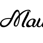 Maudy Script