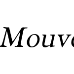 Mouvert Italic