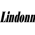 Lindonna Condensed Italic