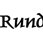 Rundero Semi Expanded Bold