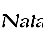Nataki Semi Expanded Italic