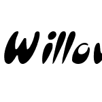 Willowvane Condensed Bold Italic