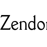Zendor Semi Condensed