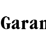 Garamond cond