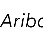 Aribau Grotesk