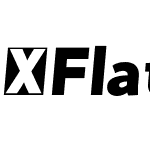 FlatSans-BlackItalic