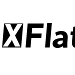 FlatSans-ExtraBoldItalic