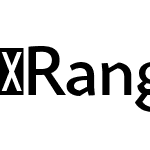 RangeSans-Medium