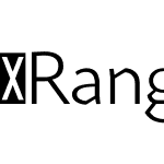 RangeSans-Light