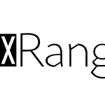 RangeSans-ExtraLight