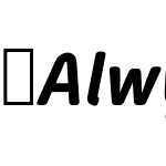 AlwynNewRounded-BoldItalic