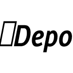 DepotNewCondensed-MediumItalic