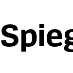 SpiegelSans4 UI