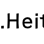 .HeitiUI K