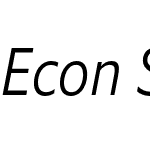 Econ Sans Cnd OS