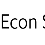 Econ Sans Cnd OS