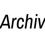 Archivo Narrow