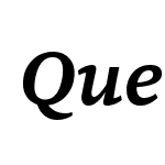 Quercus10Medium-Italic