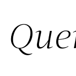 QuercusLight-Italic