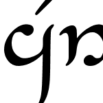 Tengwar_Eldanaro Normal