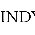 INDY Serif Light