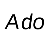 Adonide-Italic