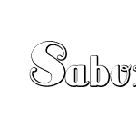 SaborBeveled