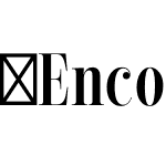 EncorpadaClassicCompressed-SemiBold