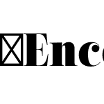 EncorpadaClassicCondensed-ExtraBold