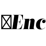 EncorpadaClassicCondensed-ExtraBoldItalic