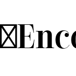 EncorpadaClassicCondensed-SemiBold