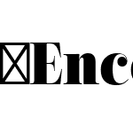 EncorpadaClassicCondensed-ExtraBold